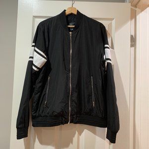 Forever 21 Zip-Up Black Jacket